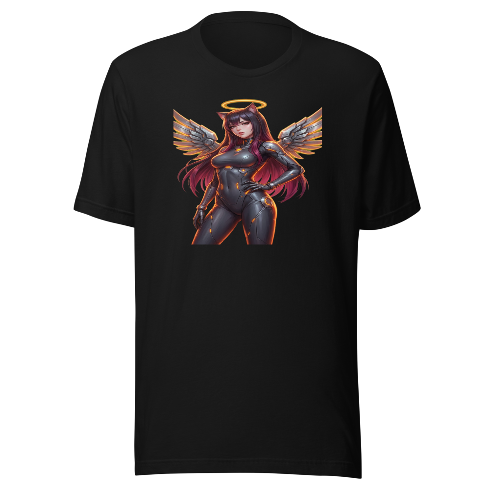 Neko Angel AI Oversized Tee