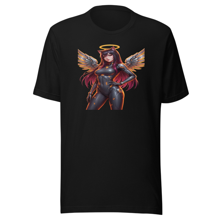 Neko Angel AI Oversized Tee
