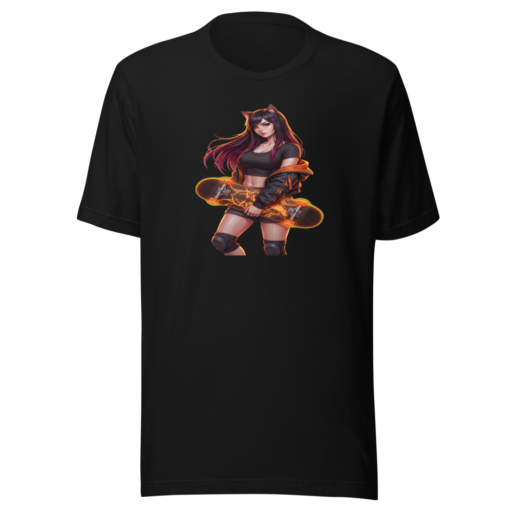 Neko Street Skater Oversized Tee