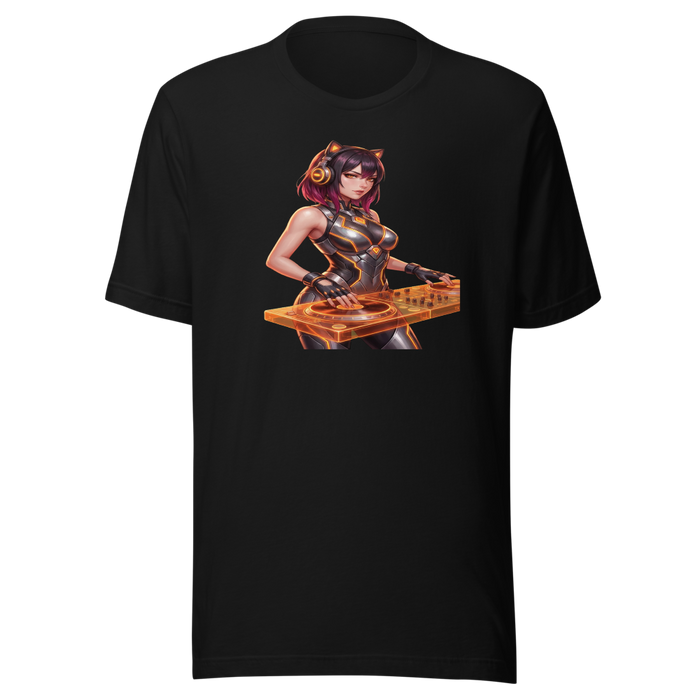 Neko Idol DJ Oversized Tee