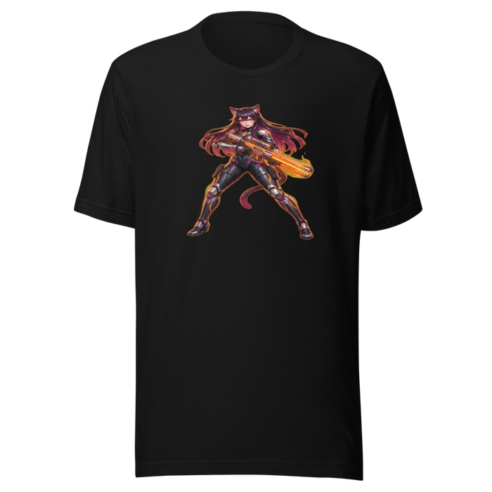 Neko Mech Gunner Oversized Tee